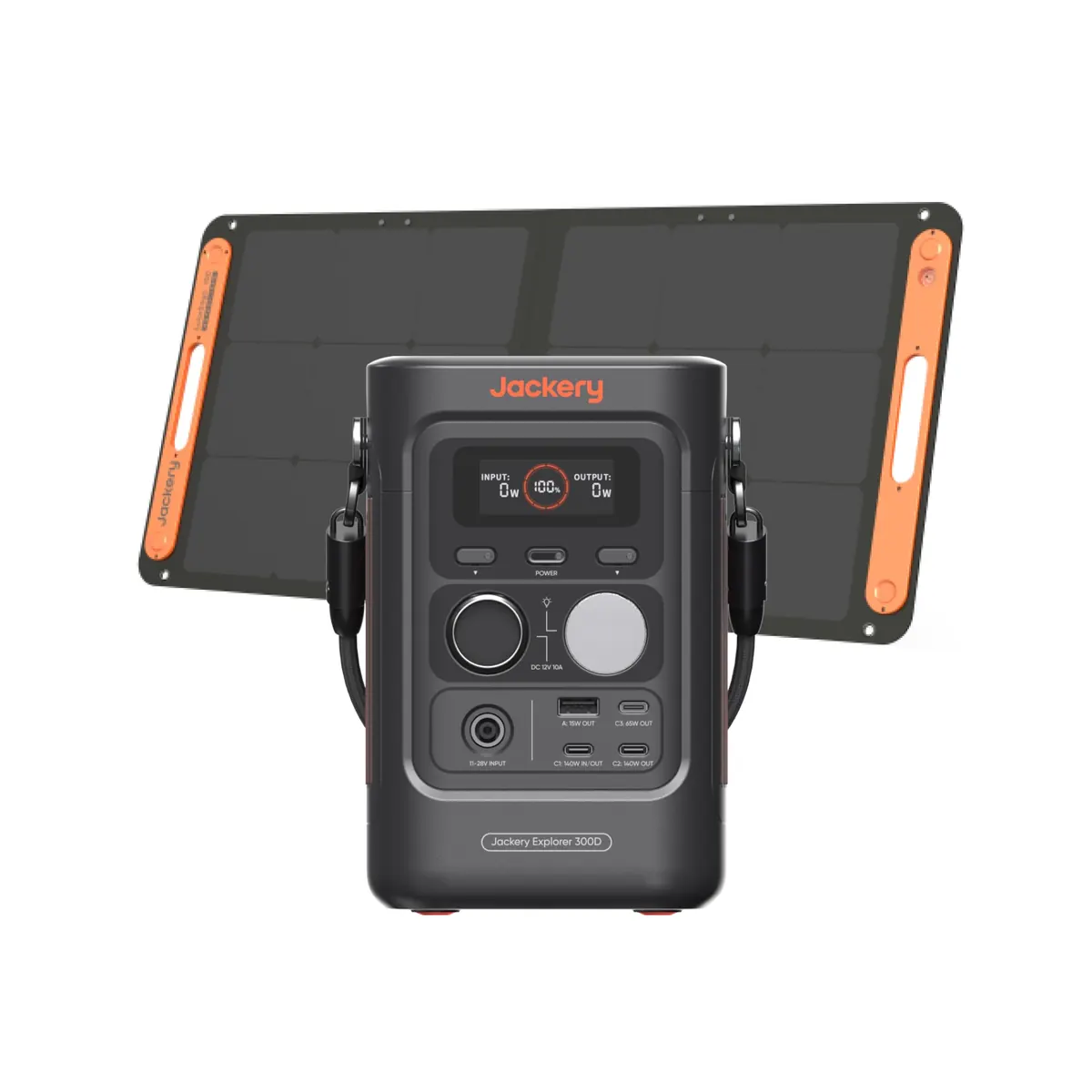 Jackery Explorer 300D + Panel Solar
